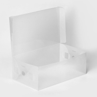 Коробка для хранения обуви с крышкой Large size, 20&times;33&times;12 см, 6 шт