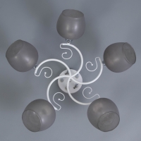 Люстра "Либи" 5х60Вт Е27 Белый 60х60х24см Люстра "Либи" 5х60Вт Е27 Белый 60х60х24см