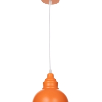 Светильник Paul 1х40Вт Е27 пр-1м неон оранжевый 20х20х17,5см