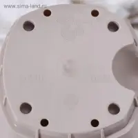 Горшок для цветов с прикорневым поливом Amsterdam, 0,65 л, цвет молочный шоколад