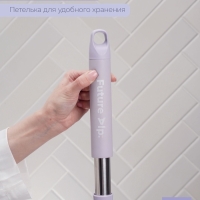 Швабра со складным отжимом PVA Future Alp &laquo;Edelweiss&raquo;, насадка &laquo;Elastic&raquo;