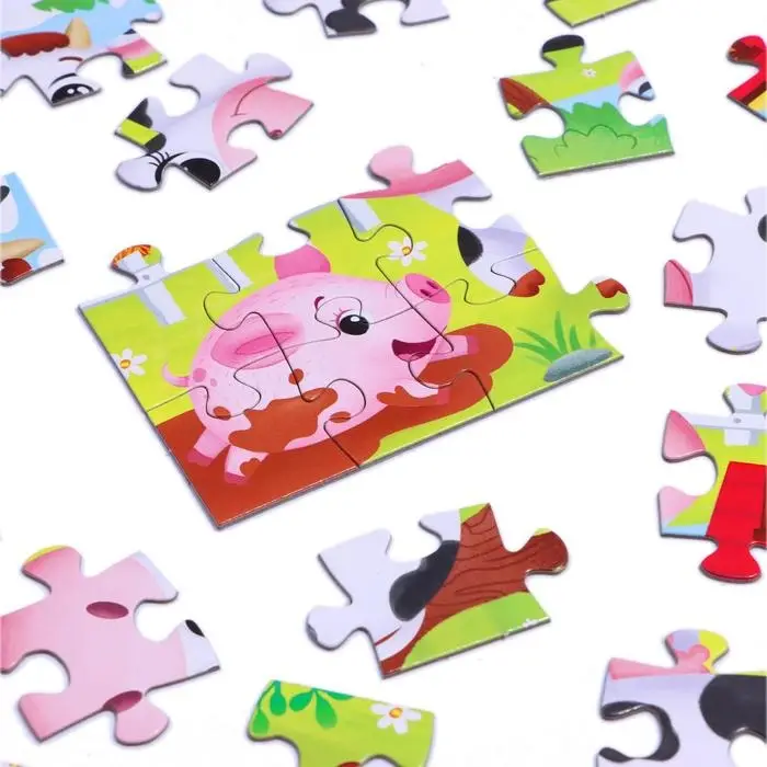 Пазл &laquo;На ферме&raquo;, 24 элемента