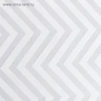 Плёнка матовая с рисунком "Волна", цвет белый, 57 х 57 см