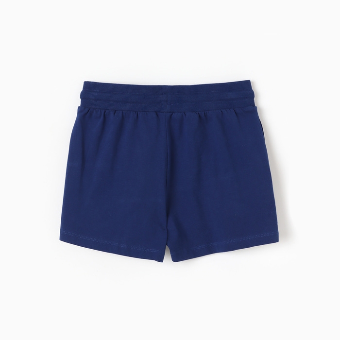 Шорты для девочки, цвет темно-синий, рост 140 см