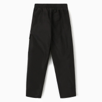 Брюки утеплённые для девочек, цвет чёрный, рост 158 см