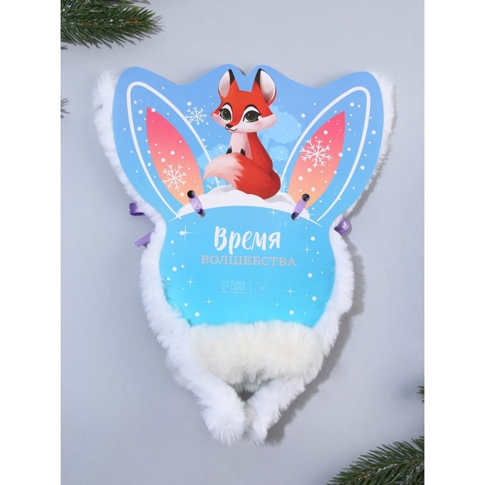 Набор ободок и резинка,  17 х 20 см