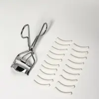Сменные резинки к щипцам для ресниц, набор - 20 шт., белые