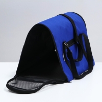 Сумка - переноска для животных, размер M, 43 х 27 х 30 см, синий Сумка - переноска для животных, размер M, 43 х 27 х 30 см, синий