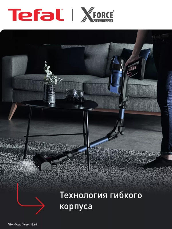 Беспроводной пылесос XForce Flex 12.60 TY98C0WO с насадками
