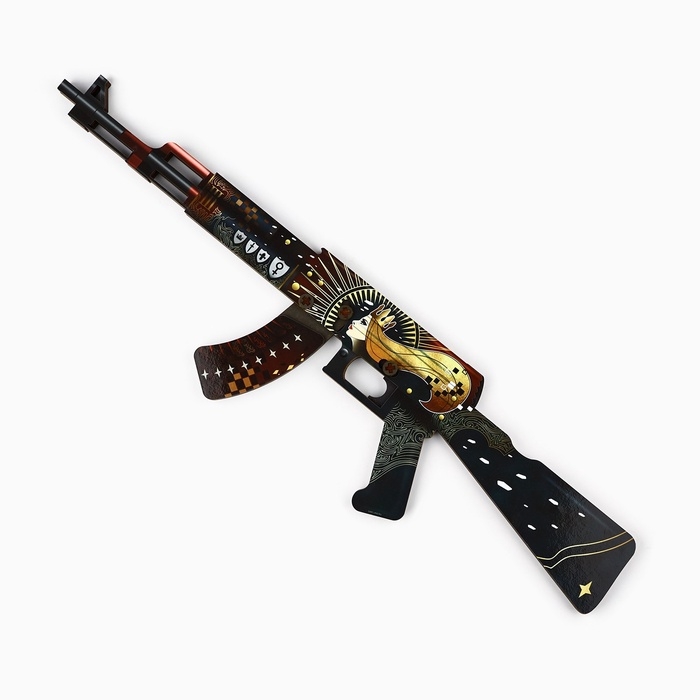 Деревянное оружие, детское сувенирное &laquo;Императрица&raquo;, автомат, 72.3 х 17,7 см