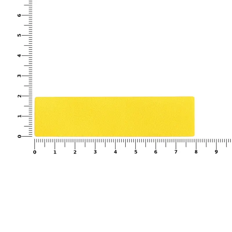 Наклейка тканевая Lunga, S, желтая