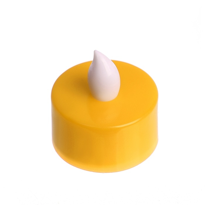 Светодиодные свечи, ночники LED RISALUX &laquo;Загадай желание&raquo; набор 4 шт., RGB, 3.5&times;3.5&times;4 см, МИКС