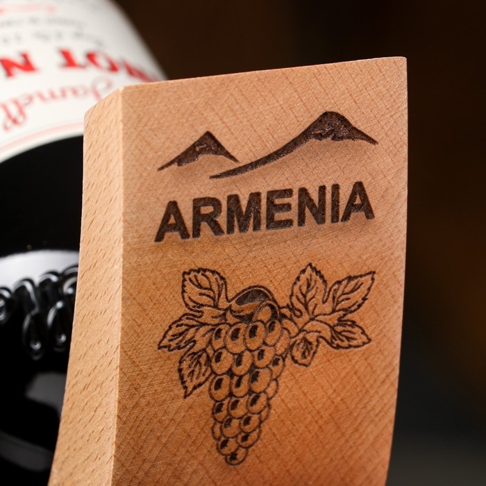 Подставка для вина деревянная Подставка для вина деревянная "Баланс", микс, Армения