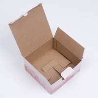 Коробка подарочная сборная, упаковка, &laquo;Present&raquo;, 15 х 15 х 7 см