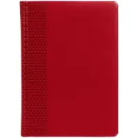 Ежедневник Prizma, недатированный, красный