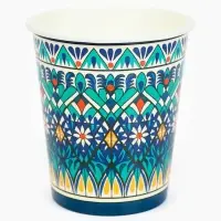 Стакан одноразовый бумажный &laquo;Узбекская&raquo;, 250 мл