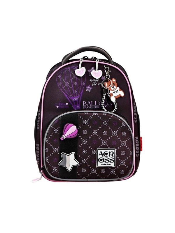 Рюкзак школьный 37 х 28 х 12, эргономичная спинка, Across 194