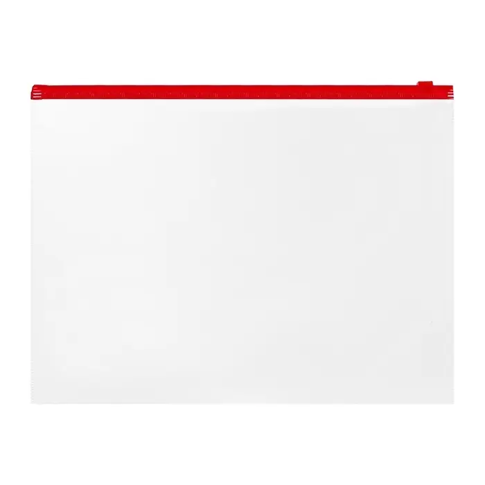 Папка-конверт на ZIP-молнии А4, 120 мкм, ErichKrause Fizzy Clear, c цветной молнией, до 100 листов, микс