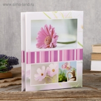 Фотоальбом Fotografia на 200 фото, 10x15 см., "Цветы"