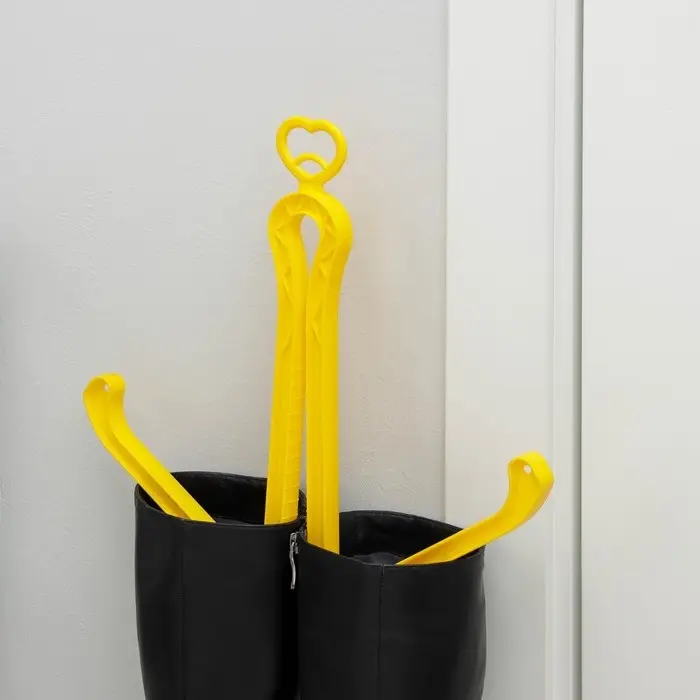 Держатель для голенищ обуви складной, 33(50,5)&times;7,5 см, цвет МИКС