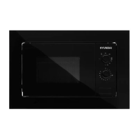 Микроволновая Печь HBW 2030 BG 20л. 1250Вт черный