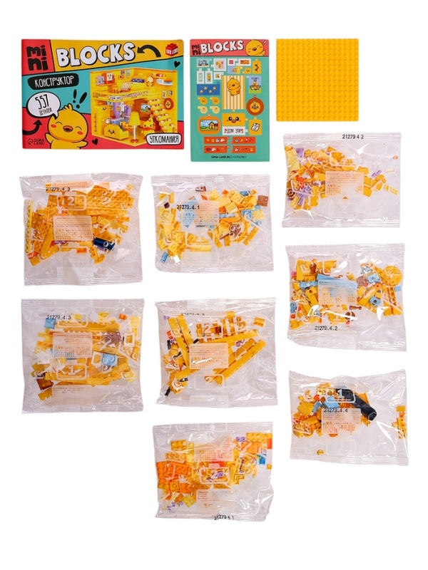 Конструктор "Mini Blocks. Уткомания"