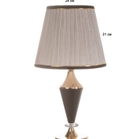 Лампа настольная &laquo;Барин&raquo; 1х40Вт Е27 черный/золото 25х25х47см