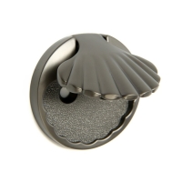 Ручка-кнопка CAPPIO RK133, мебельная, цвет графит, 8 шт.