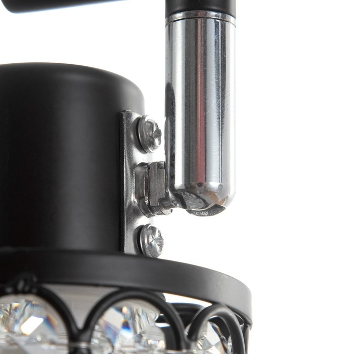 Люстра "Моки" 2хЕ14 40Вт черный 40х19 см