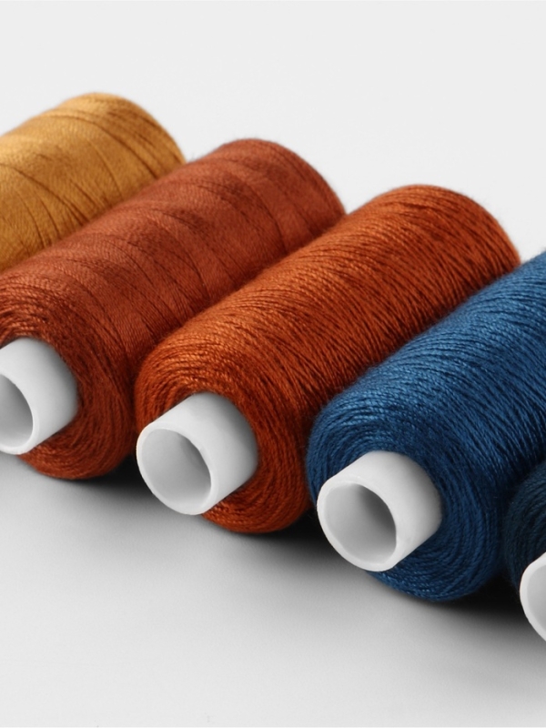 Набор ниток джинсовый №2, 20/2, 200 м, 5 шт, цвет разноцветный