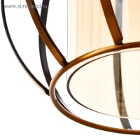 Светильник BayerLux 59812/1 E27 40Вт бронза 17х17х28-128 см