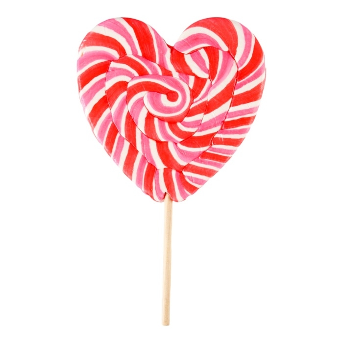 Карамель на палочке &laquo;Лолли Сердце Биг&raquo;, микс 140 г