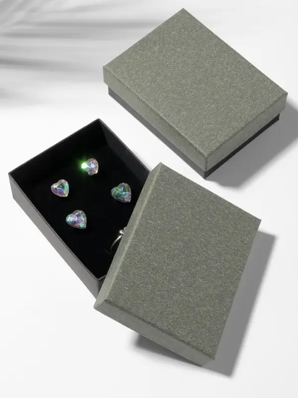 Коробочка подарочная под набор &laquo;Лофт&raquo;, 7&times;9 см, серая, вставка чёрная