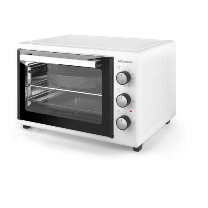Мини-печь WILLMARK WOF-405W, 1500 Вт, 40 л, таймер, до 280&deg;С, белая