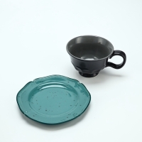 Чайная пара Dolce Ceramo. &laquo;Азур&raquo;, 2 предмета: кружка 280 мл, блюдце d=16 см