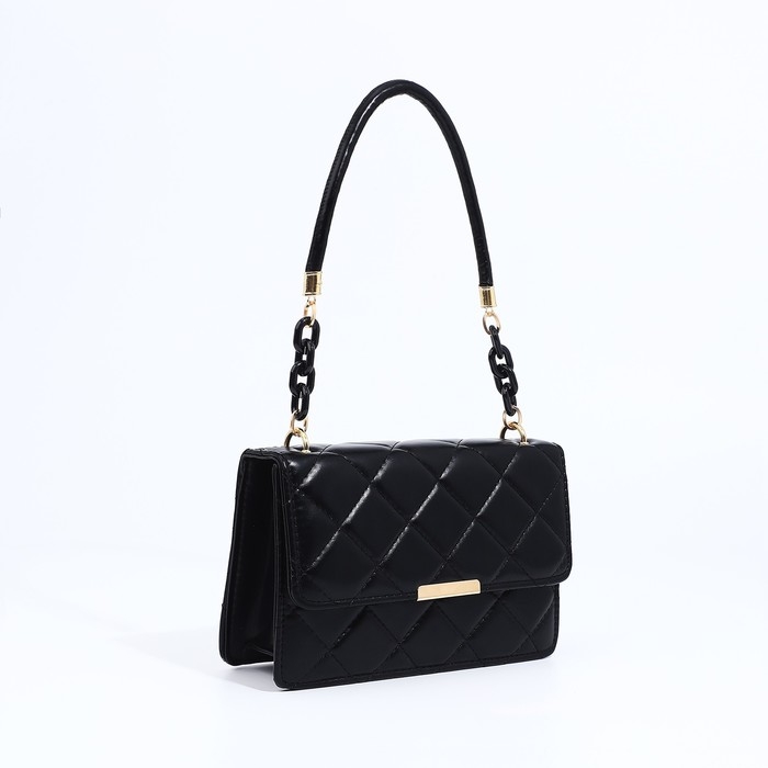 Сумка-мессенджер на магните, цвет чёрный Сумка-мессенджер на магните, цвет чёрный