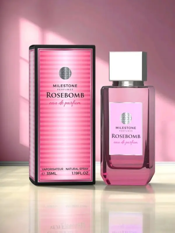 Парфюмерная вода женская Milestone ROSEBOMB, 35 мл (по мотивам Victoria'S Secret Bombshell)