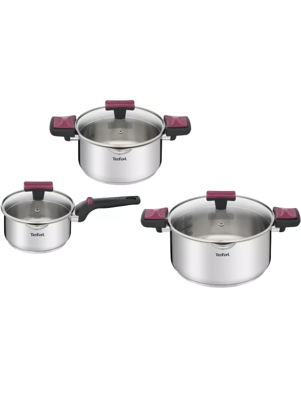 Набор посуды Cook & Clip G723S674, подходит для индукции