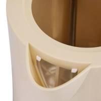 Чайник электрический MK-8091, пластик, 1.7 л,фильтр, бежевый