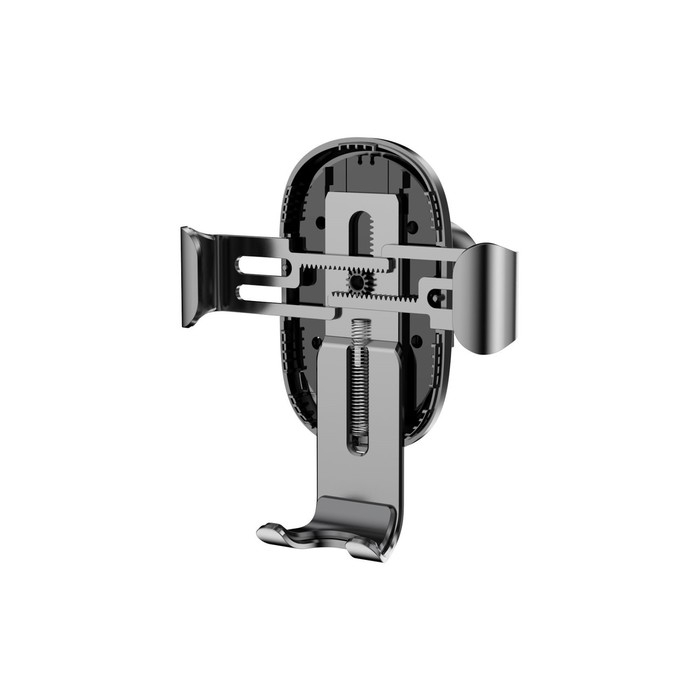 Держатель для смартфона в авто Baseus в воздуховод, беспроводная зарядка, 2 А, 10W, чёрное