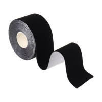 Кинезио - тейп, 3,8 см &times; 5 м, цвет чёрный