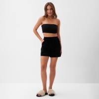 Шорты женские KAFTAN "Бархат" р. 44, черный Шорты женские KAFTAN "Бархат" р. 44, черный