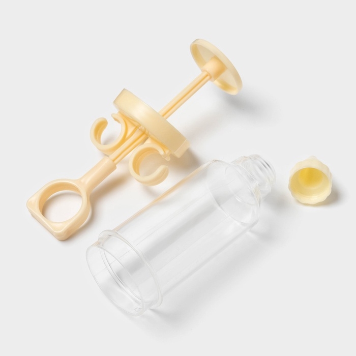 Шприц кондитерский Доляна &laquo;Cластёна&raquo;, 8 насадок, 17&times;5&times;5 см, цвет МИКС