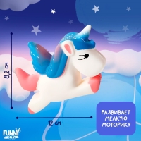 Антистресс сквиш мялка &laquo;Единорог&raquo;, цвета МИКС