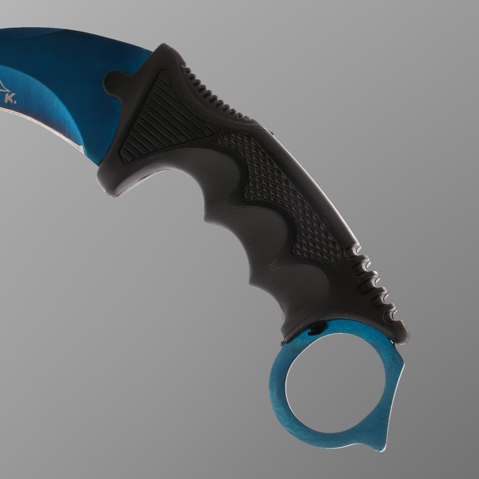 Нож-керамбит Нож-керамбит "Коготь орла" клинок 9см, синий