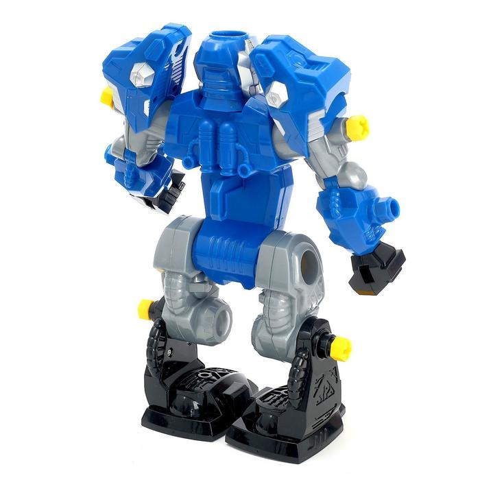 Конструктор-машина &laquo;Мега робот&raquo;, 3 в 1, со световым шуруповёртом, работает от батареек