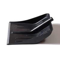 Ковш лопаты для уборки снега, 410 &times; 400 мм, пластик, оцинкованная планка, тулейка 32 мм, &laquo;Тульская&raquo;