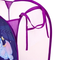 Корзина для хранения игрушек «Космические друзья», 57 х 34 х 34 см, фиолетовая Корзина для хранения игрушек «Космические друзья», 57 х 34 х 34 см, фиолетовая