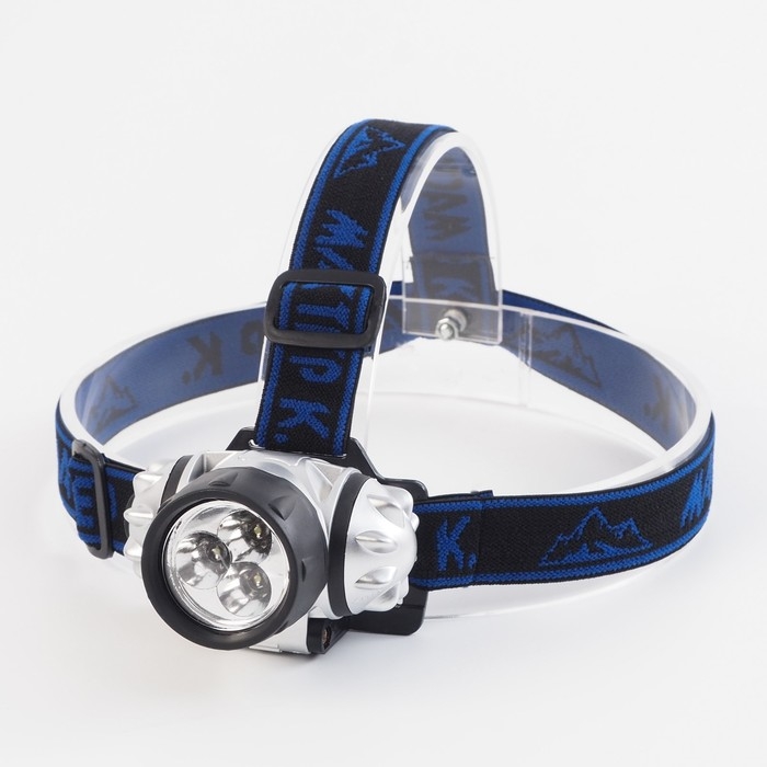 Фонарь налобный Фонарь налобный "Мастер К.", 5 х 7 см, 3 AAA