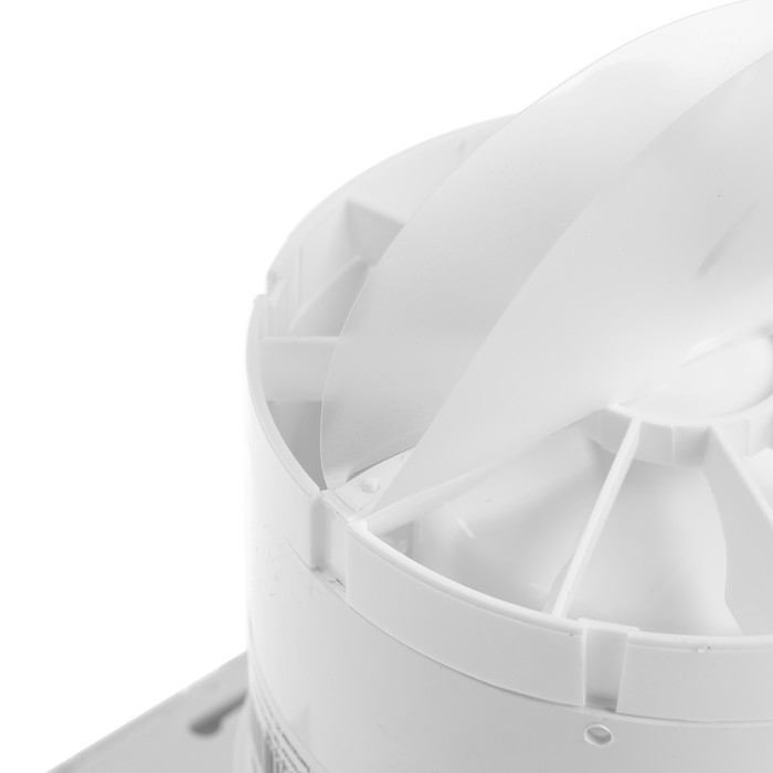 Вентилятор вытяжной "КосмоВент" В100-окш, d=100 мм, 144 м&sup3;/ч, без выключ, обр клапан, подш